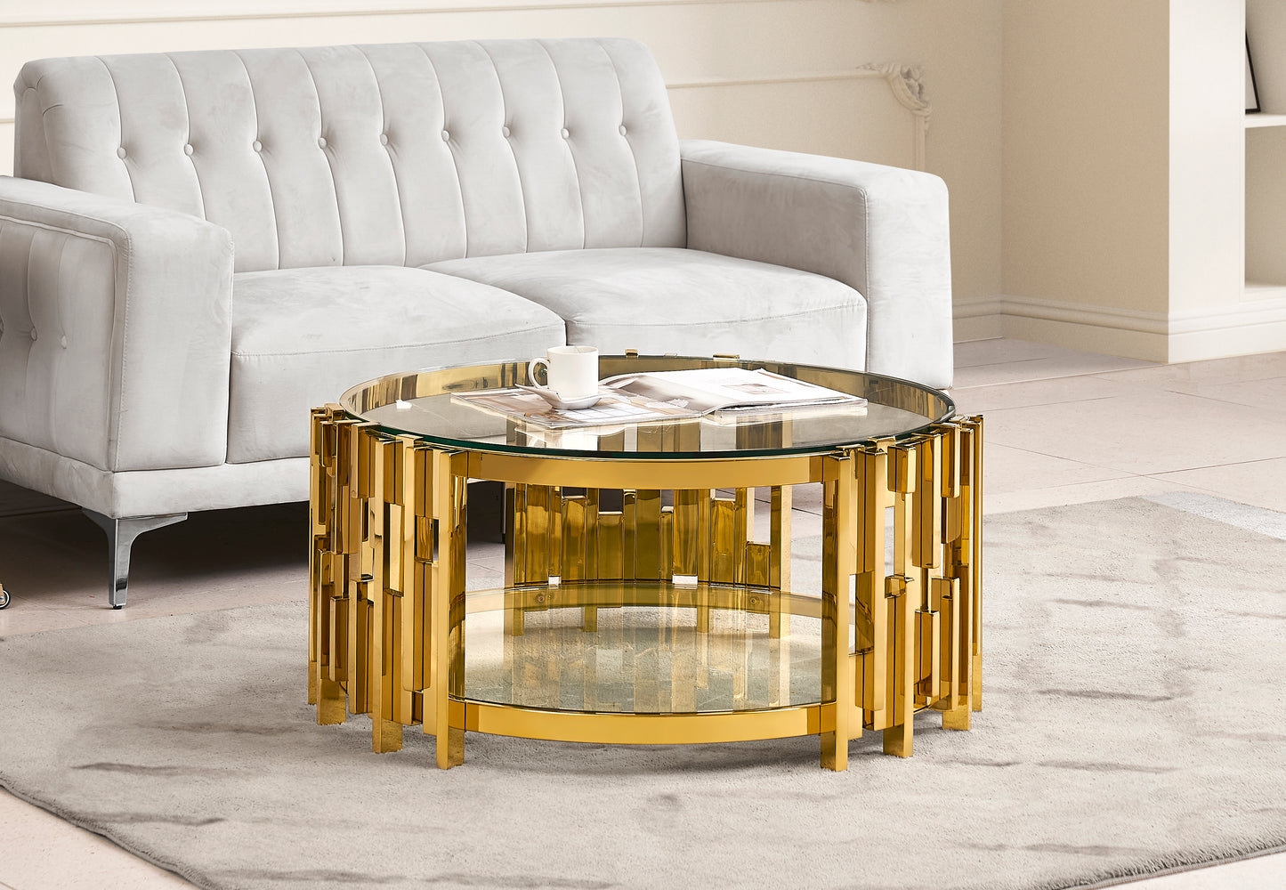 Casper Round Coffee Table