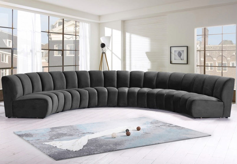 Michigan velvet Sectional
