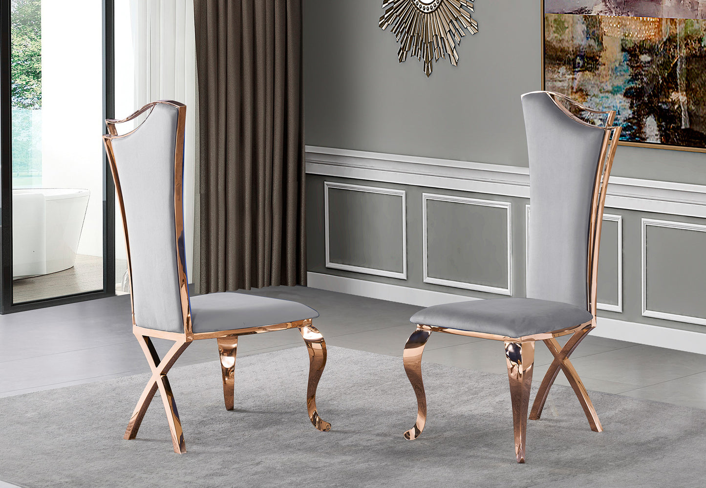 Perry Velvet Dining Chair