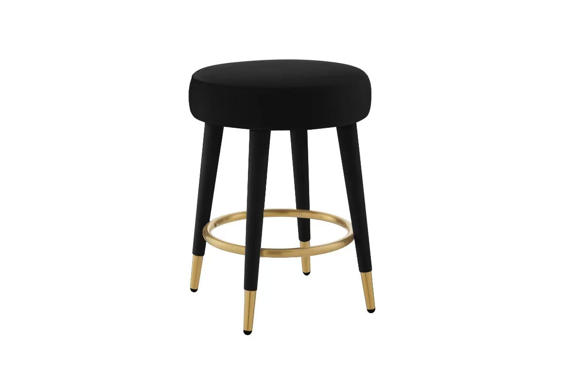 Ollie Velvet Counter Stool
