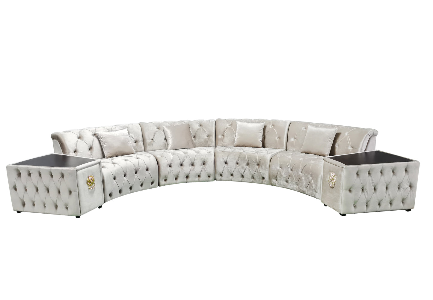Vers Velvet Sectional