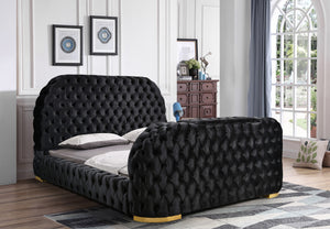 Leon Velvet Bed