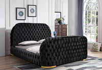 Leon Velvet Bed