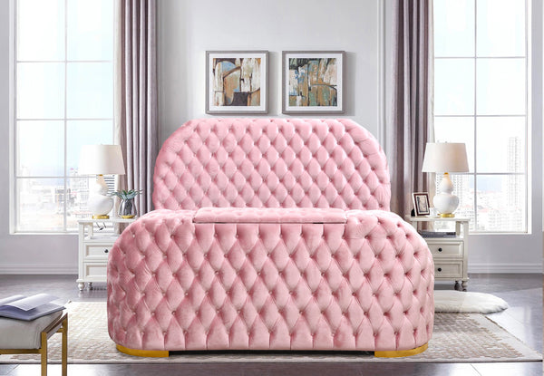 Leon Velvet Bed