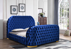 Leon Velvet Bed