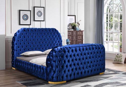 Leon Velvet Bed
