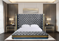 Zuma Velvet Bed