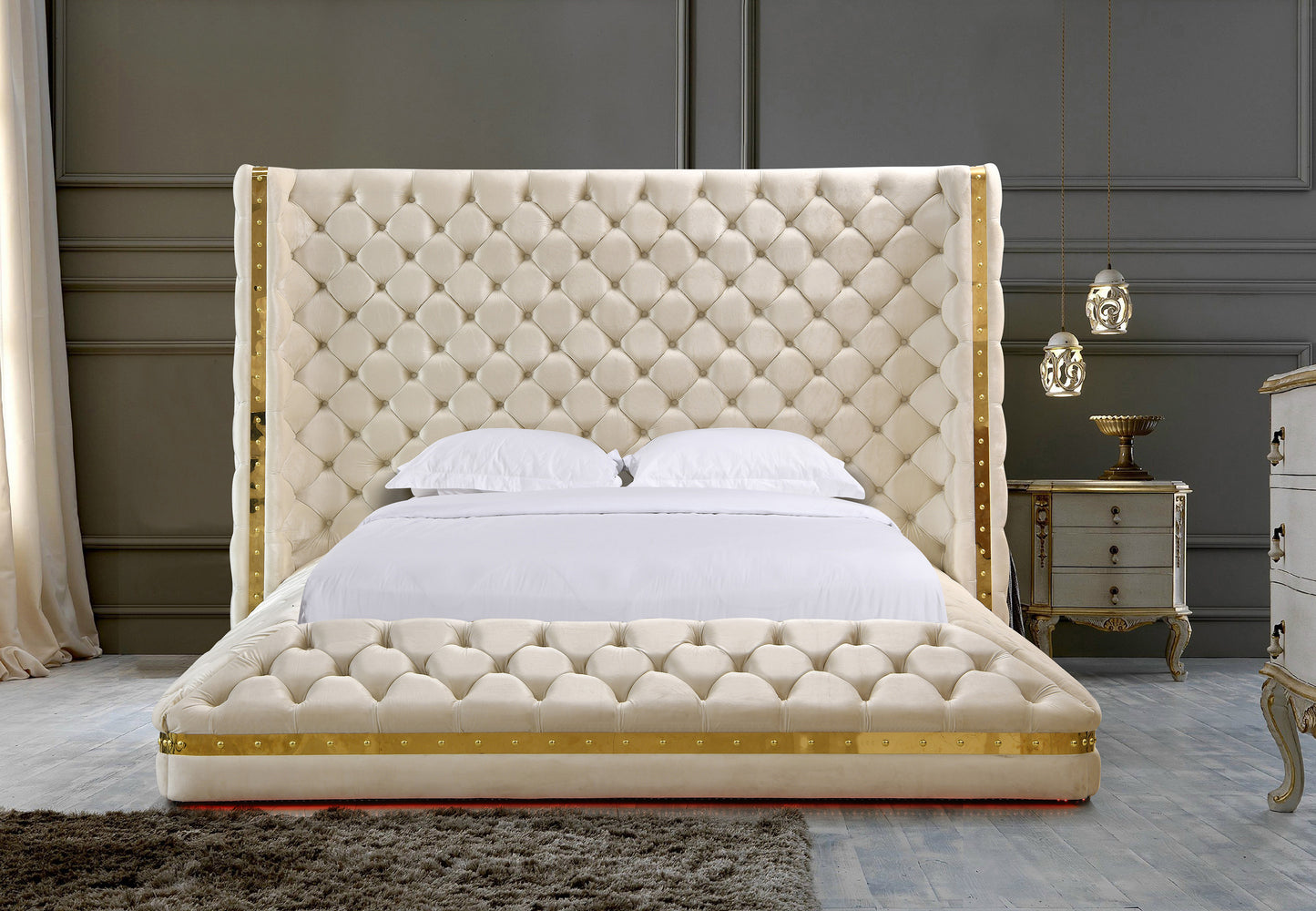 Zuma Velvet Bed