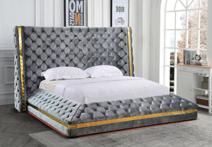Zuma Velvet Bed