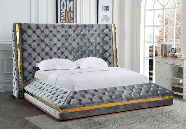 Zuma Velvet Bed