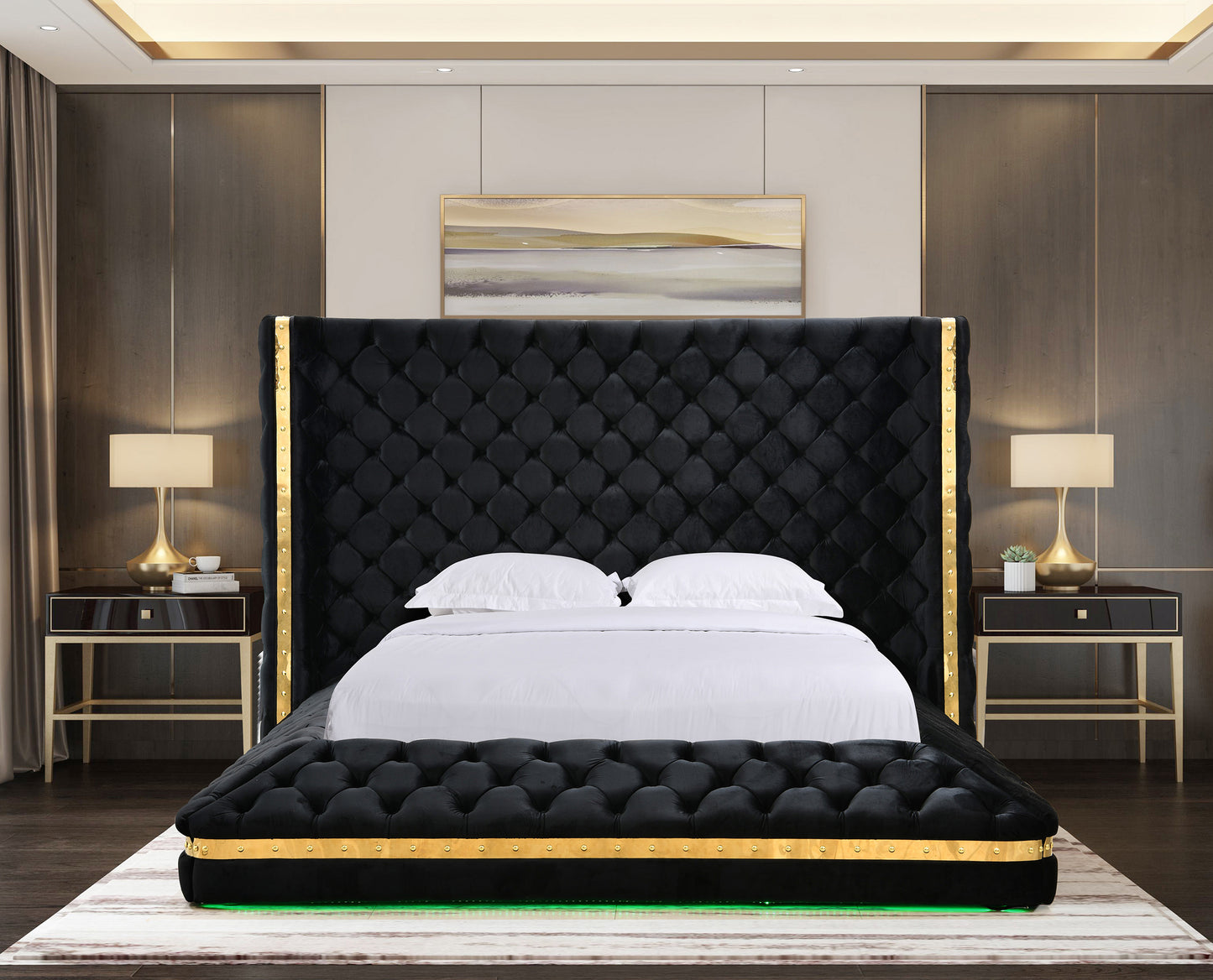 Zuma Velvet Bed