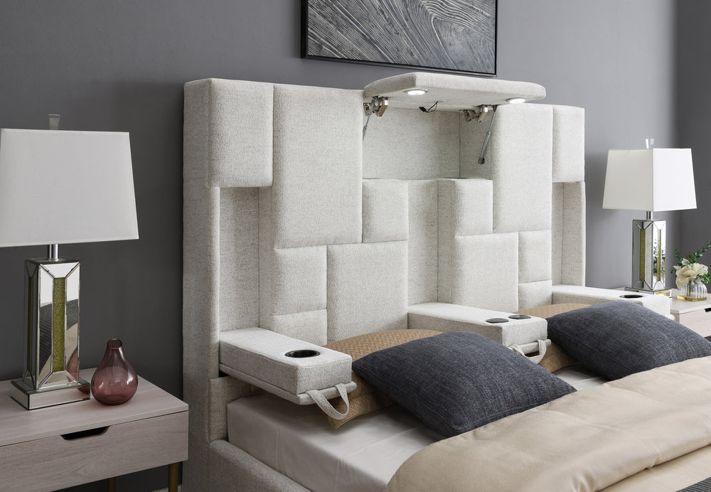 Malak Fabric Bed
