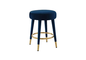 Ollie Velvet Counter Stool