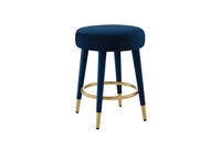 Ollie Velvet Counter Stool