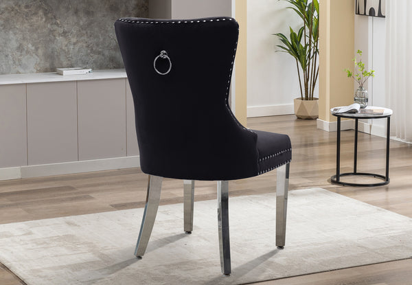 Opal Velvet Dining Chair