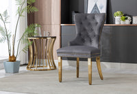 Opal Velvet Dining Chair