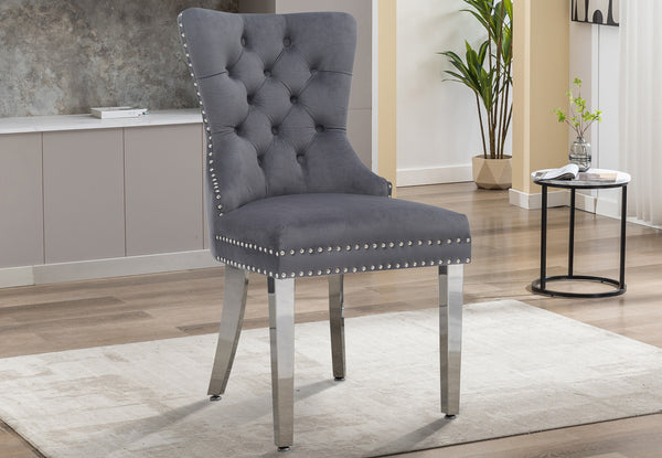 Opal Velvet Dining Chair