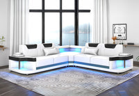 Sabrina Leather Sectional