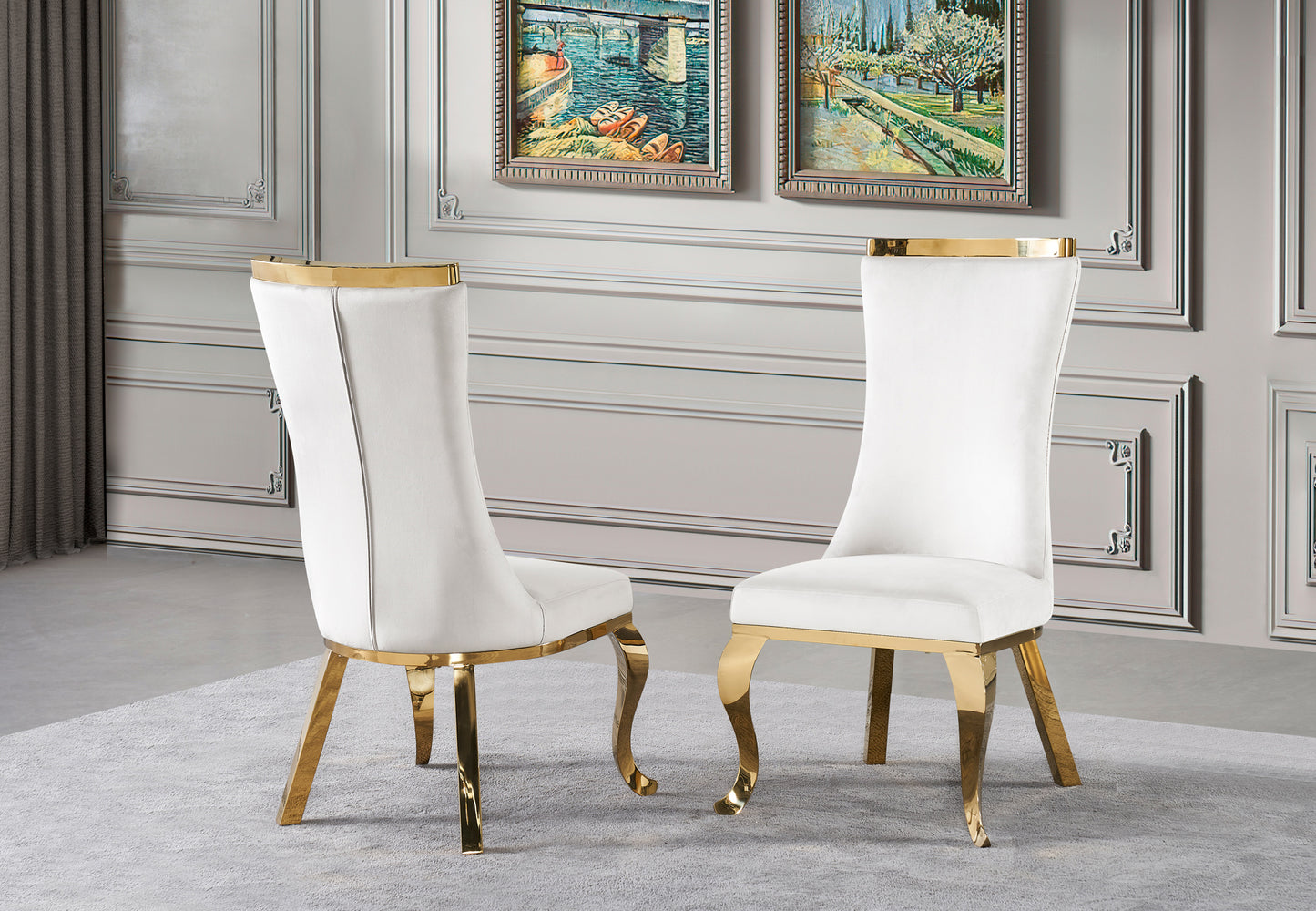 Romeo Velver Dining Chair