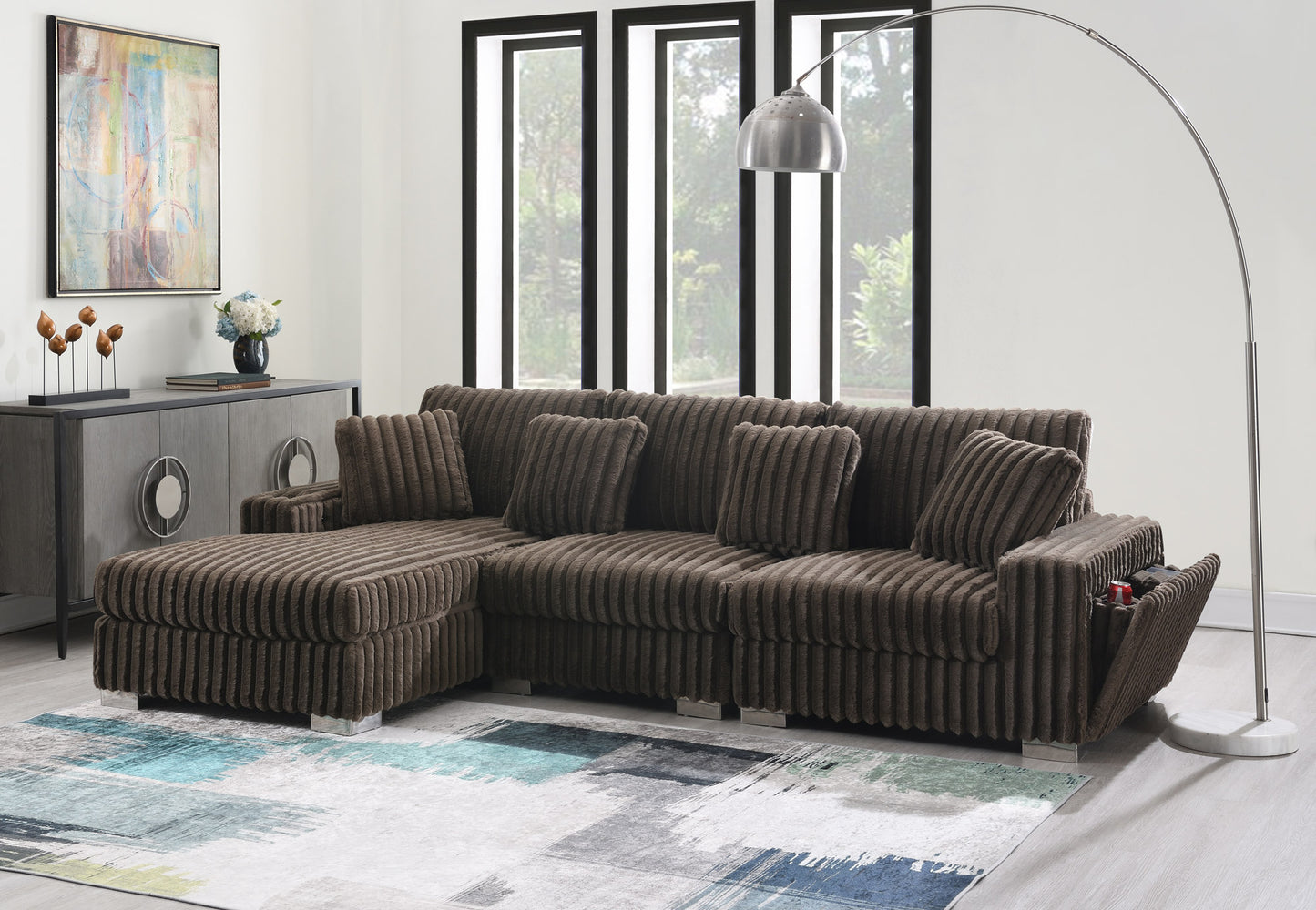Bale Velvet Sectional