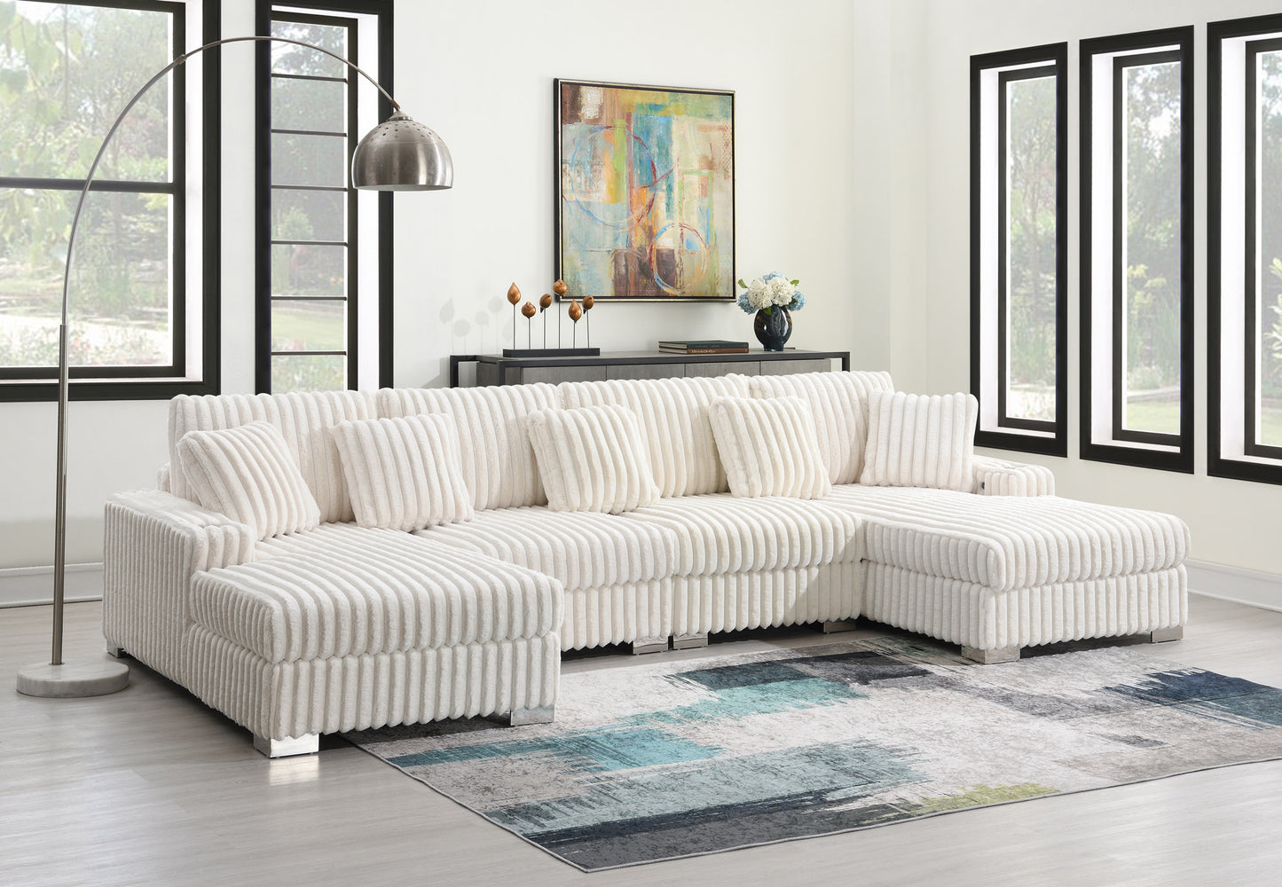 Hilton Velvet Sectional