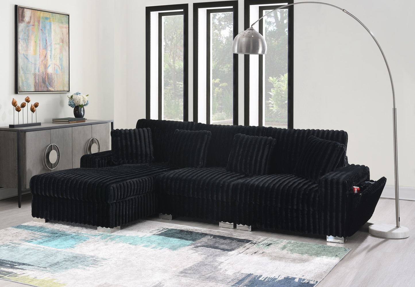 Bale Velvet Sectional