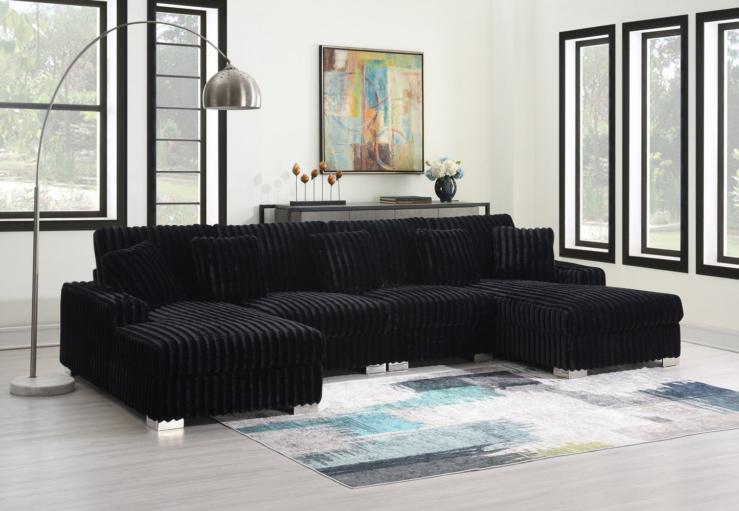 Hilton Velvet Sectional