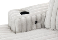 Shaggy Velvet Sectional