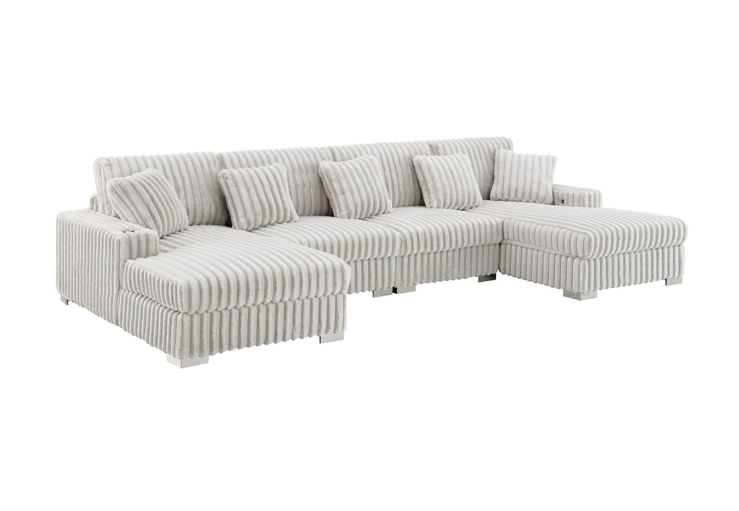 Hilton Velvet Sectional
