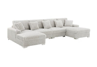 Hilton Velvet Sectional