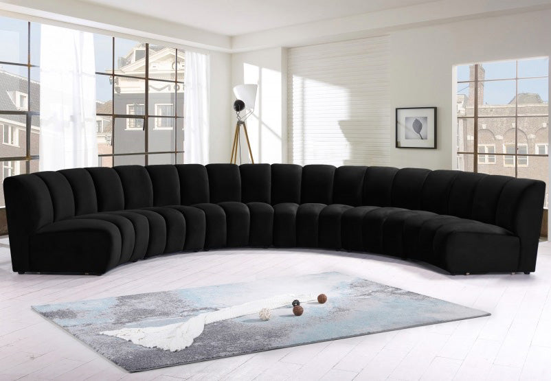 Michigan velvet Sectional
