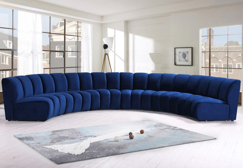 Michigan velvet Sectional