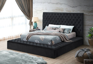 Cruz Velvet Bed