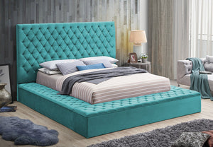 Cruz Velvet Bed