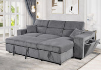 Deyana Velvet Sectional