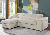 Deyana Velvet Sectional