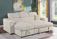 Deyana Velvet Sectional