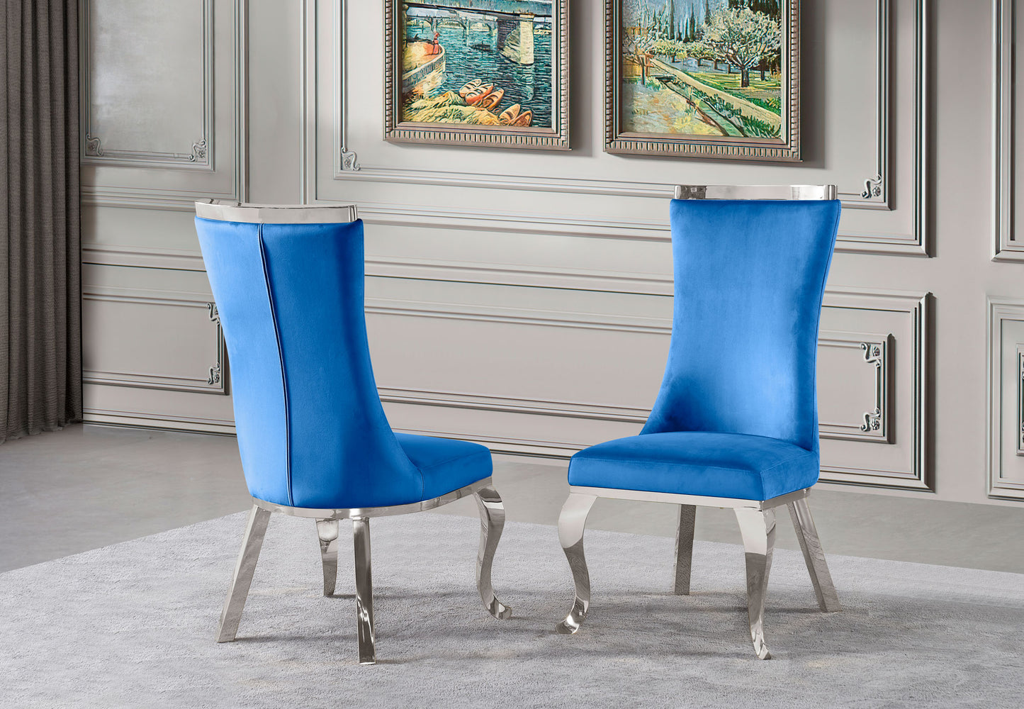 Romeo Velver Dining Chair