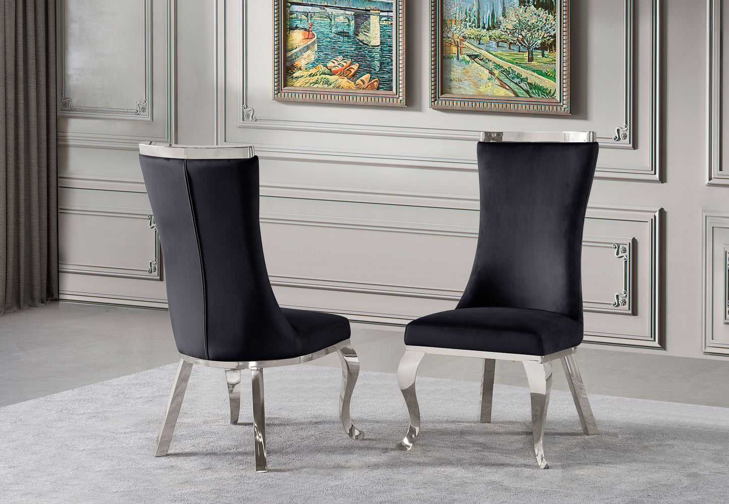 Romeo Velver Dining Chair