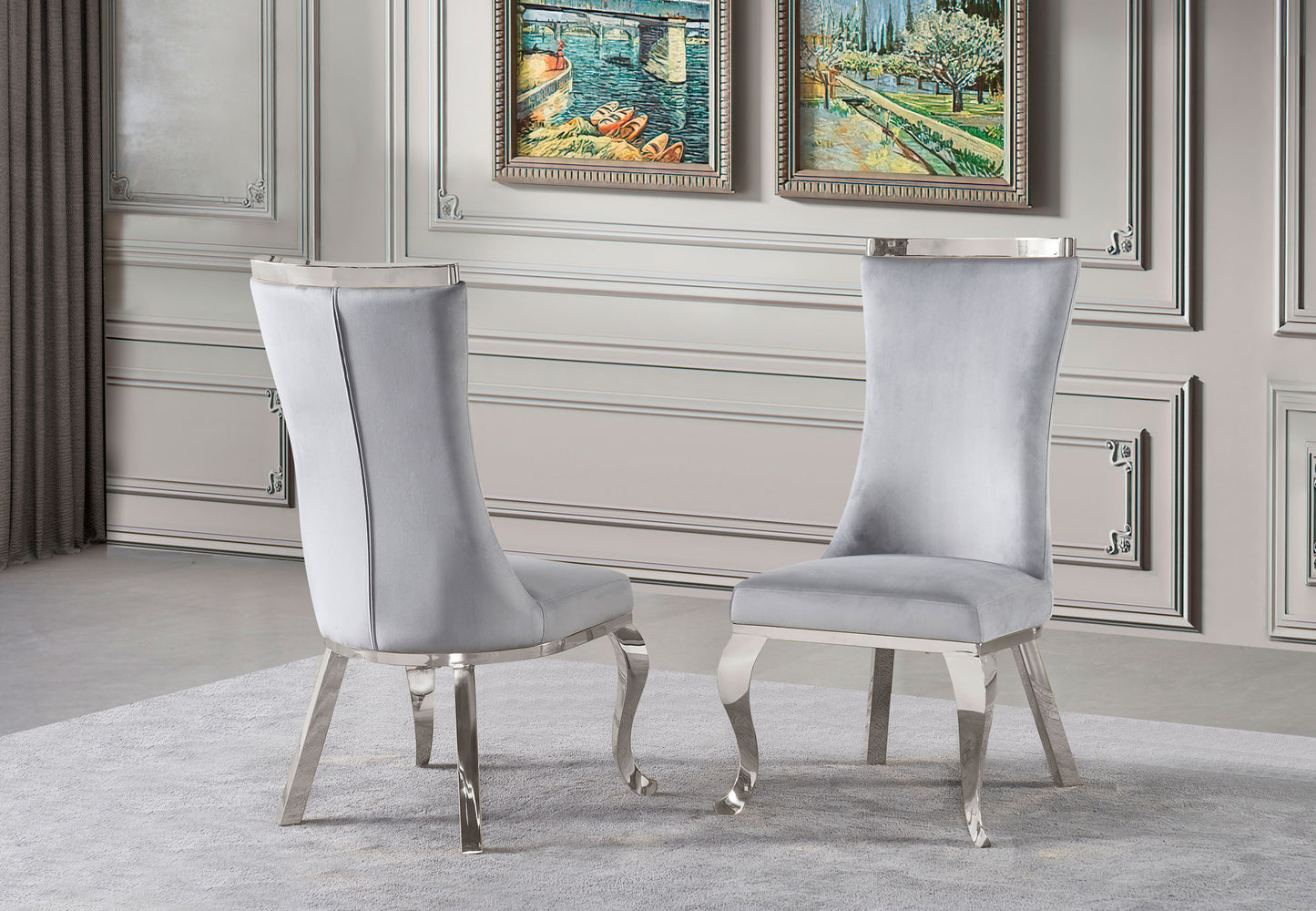 Romeo Velver Dining Chair