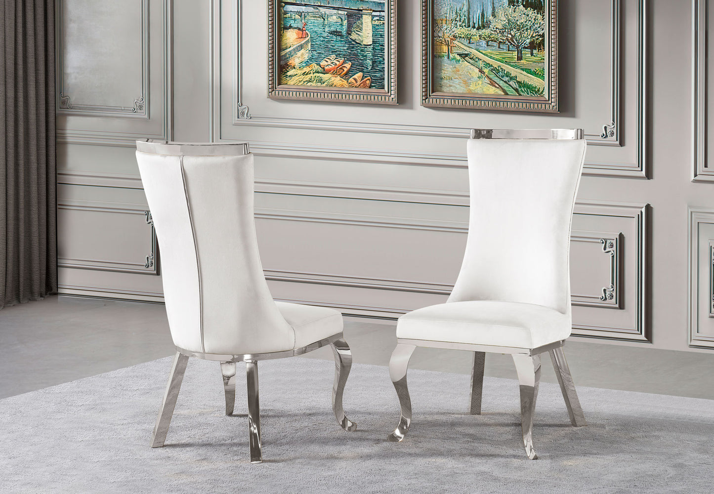 Romeo Velver Dining Chair