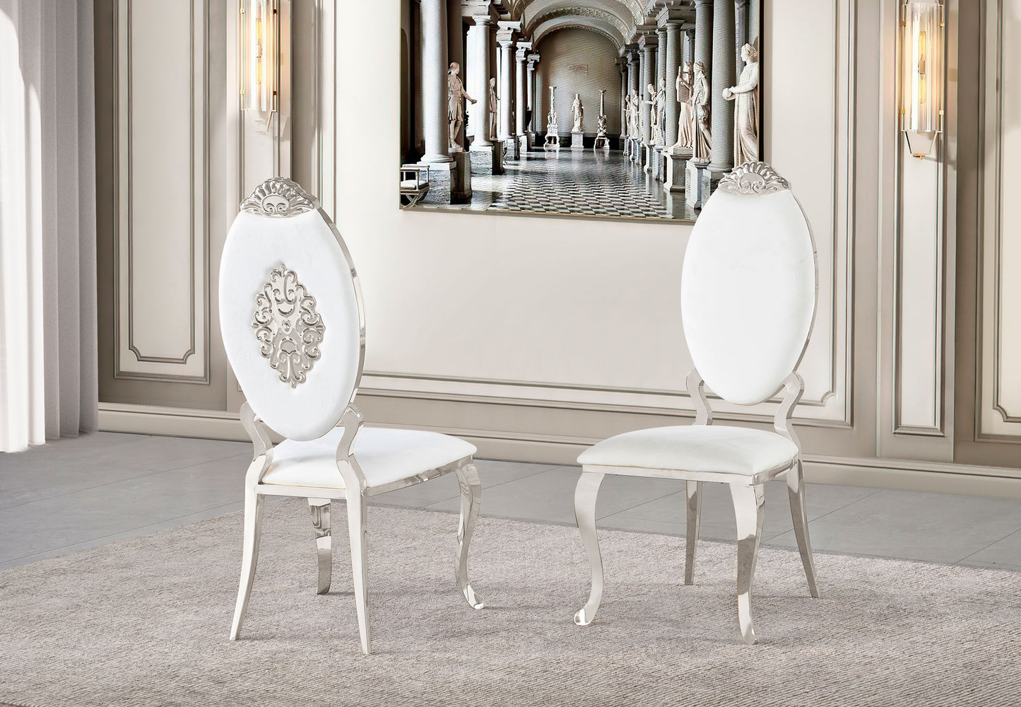 Yara Velvet Dining Chair