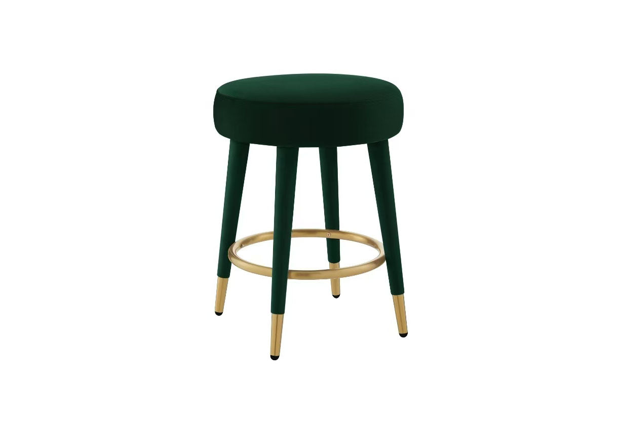 Ollie Velvet Counter Stool
