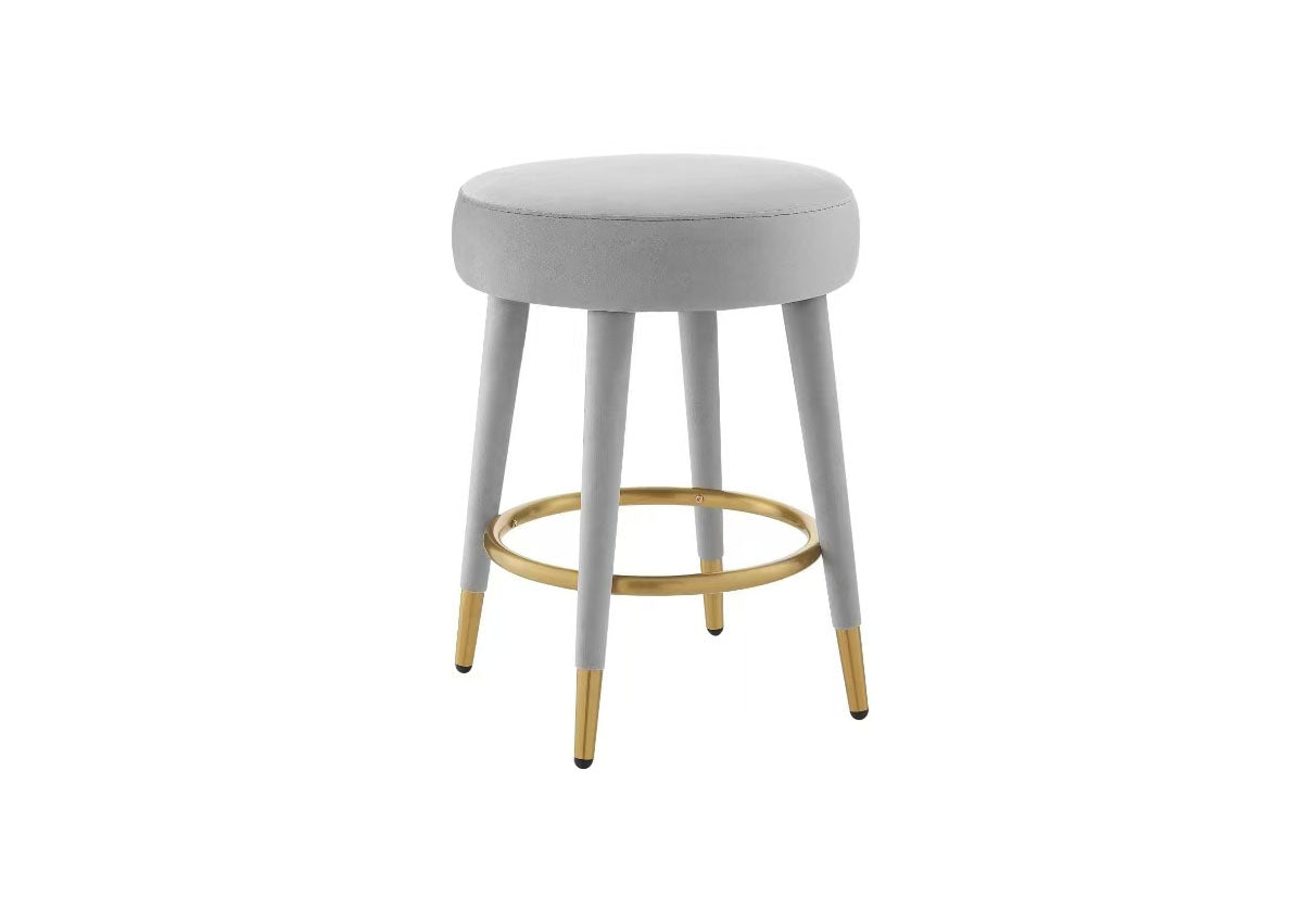 Ollie Velvet Counter Stool