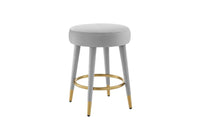 Ollie Velvet Counter Stool